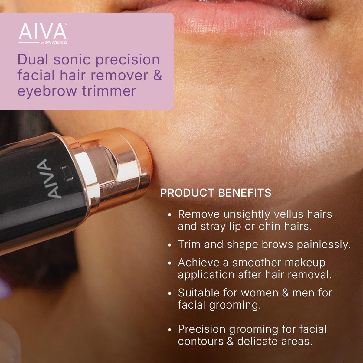 SPA SCIENCES AIVA dual safety switch supports controlled, worry-free operation.