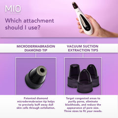 Spa Sciences MIO ergonomic handle enhances comfortable at-home use.