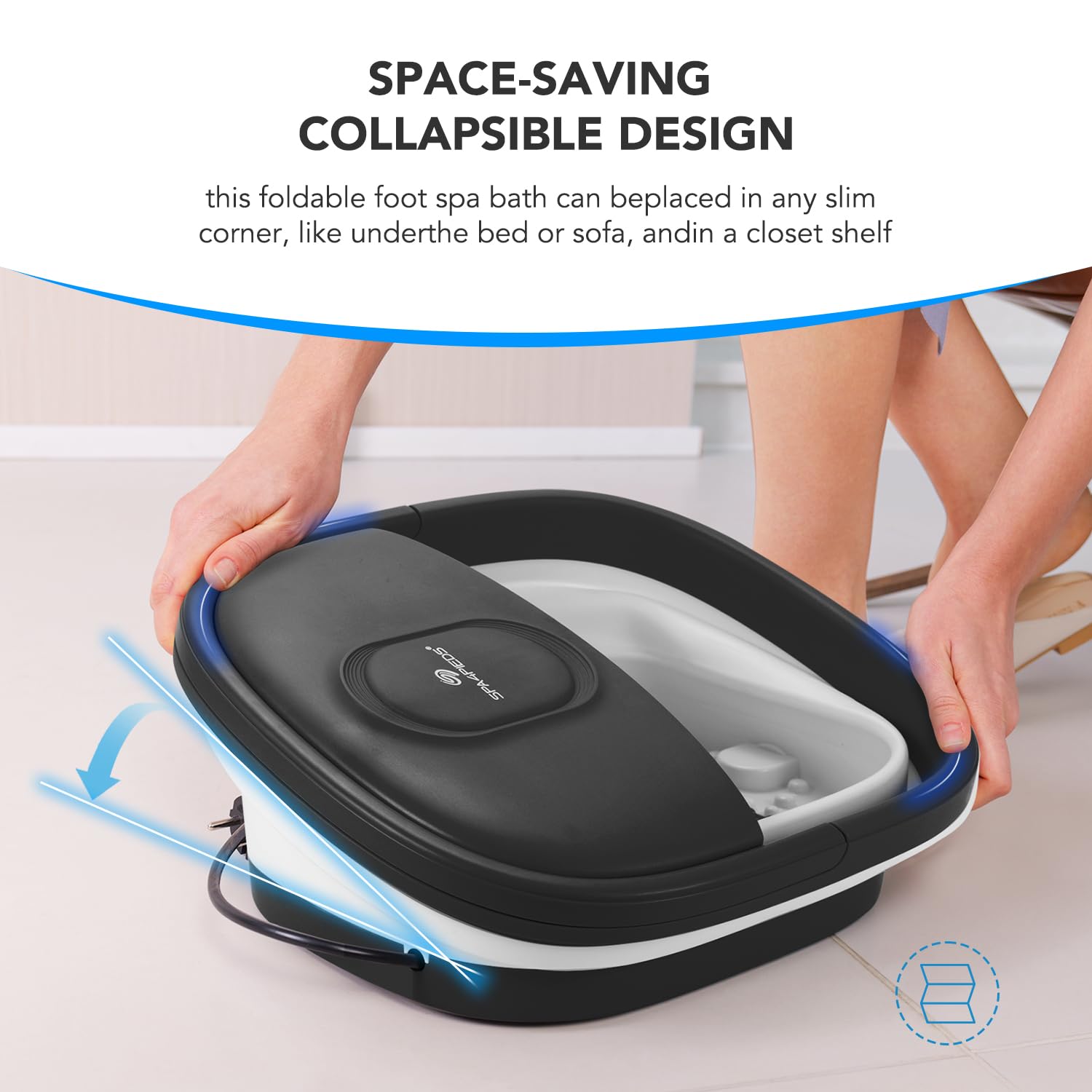 SPA4PIEDS callus remover and file for smoother feet.