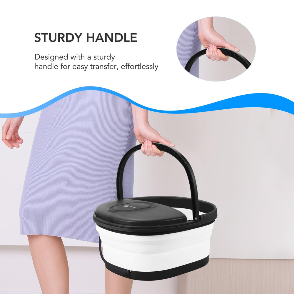 SPA4PIEDS one-knob control simplifies selecting modes.