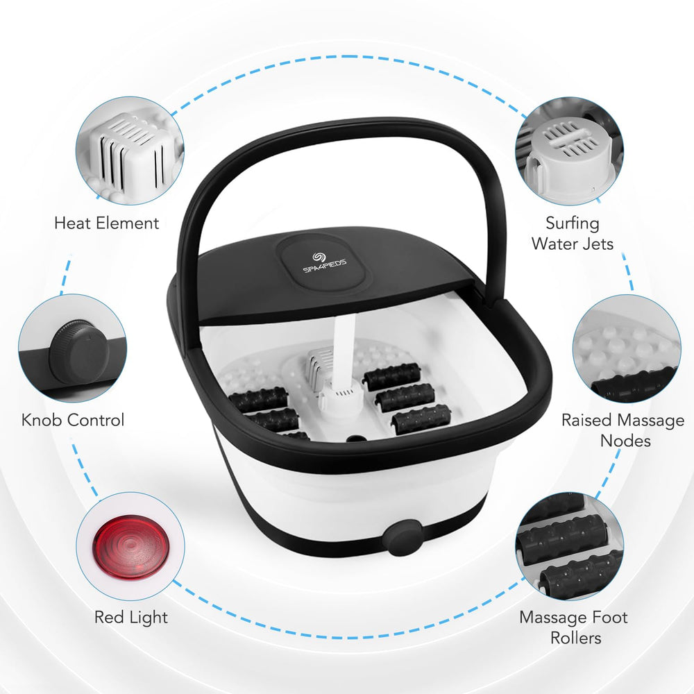 SPA4PIEDS 10-piece pedicure kit for at-home maintenance.