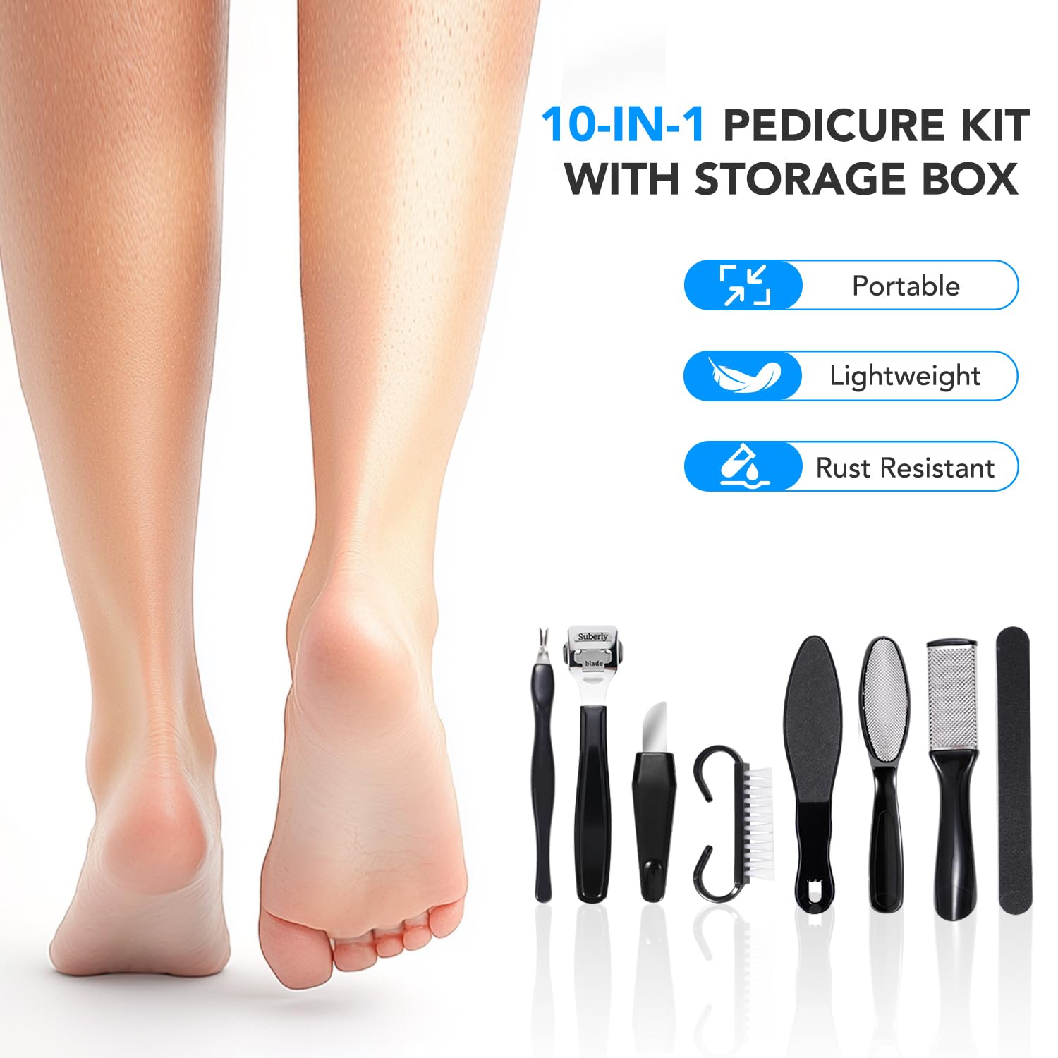 SPA4PIEDS water jets provide targeted foot massage.