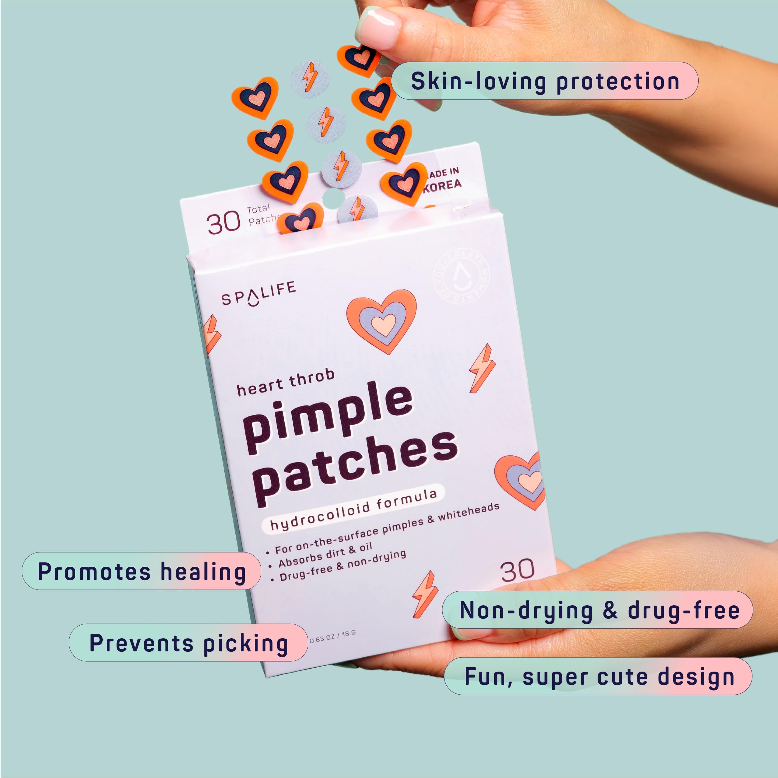 SpaLife 62-piece assorted pack offers versatile patch coverage