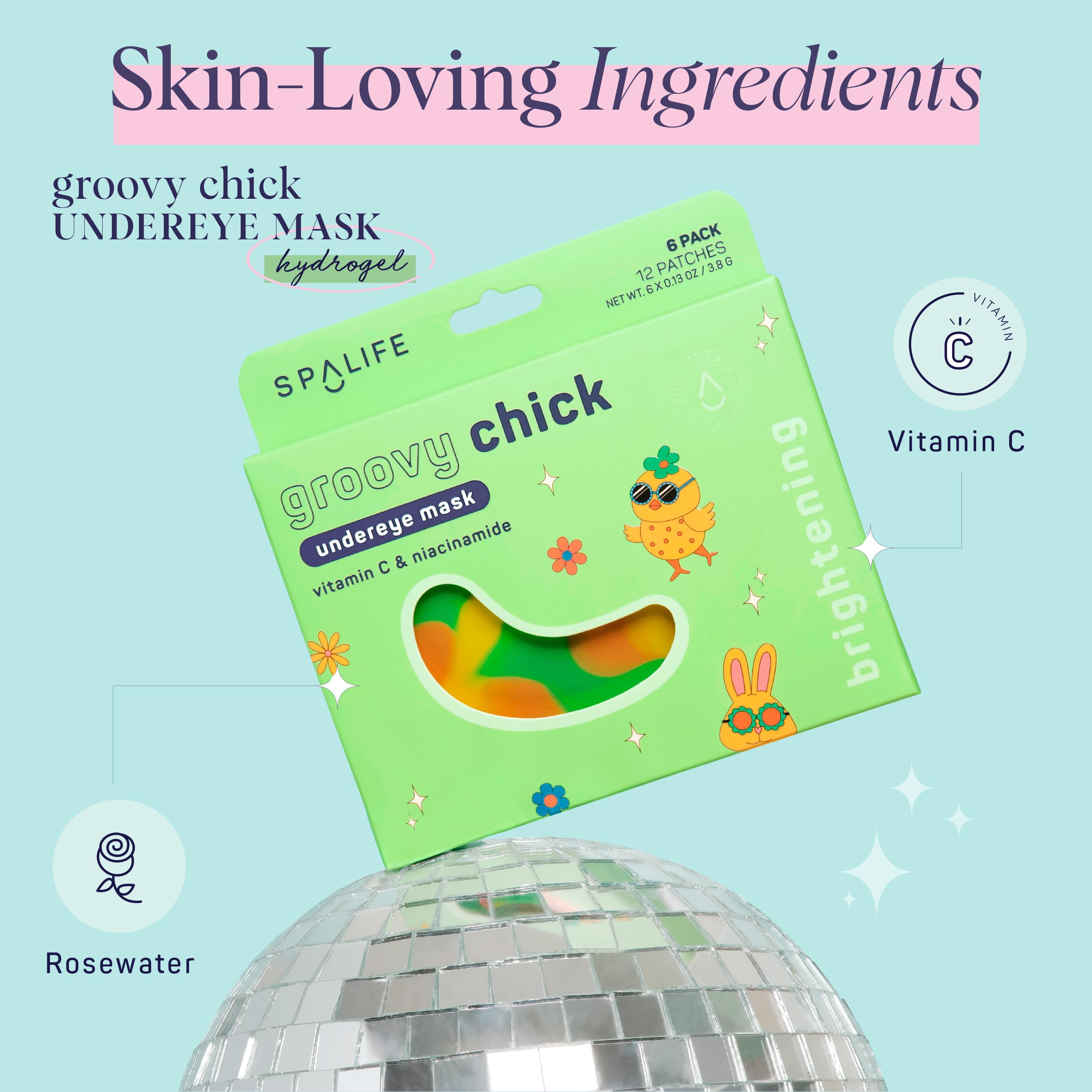 SpaLife Easter basket gift set for skincare fans