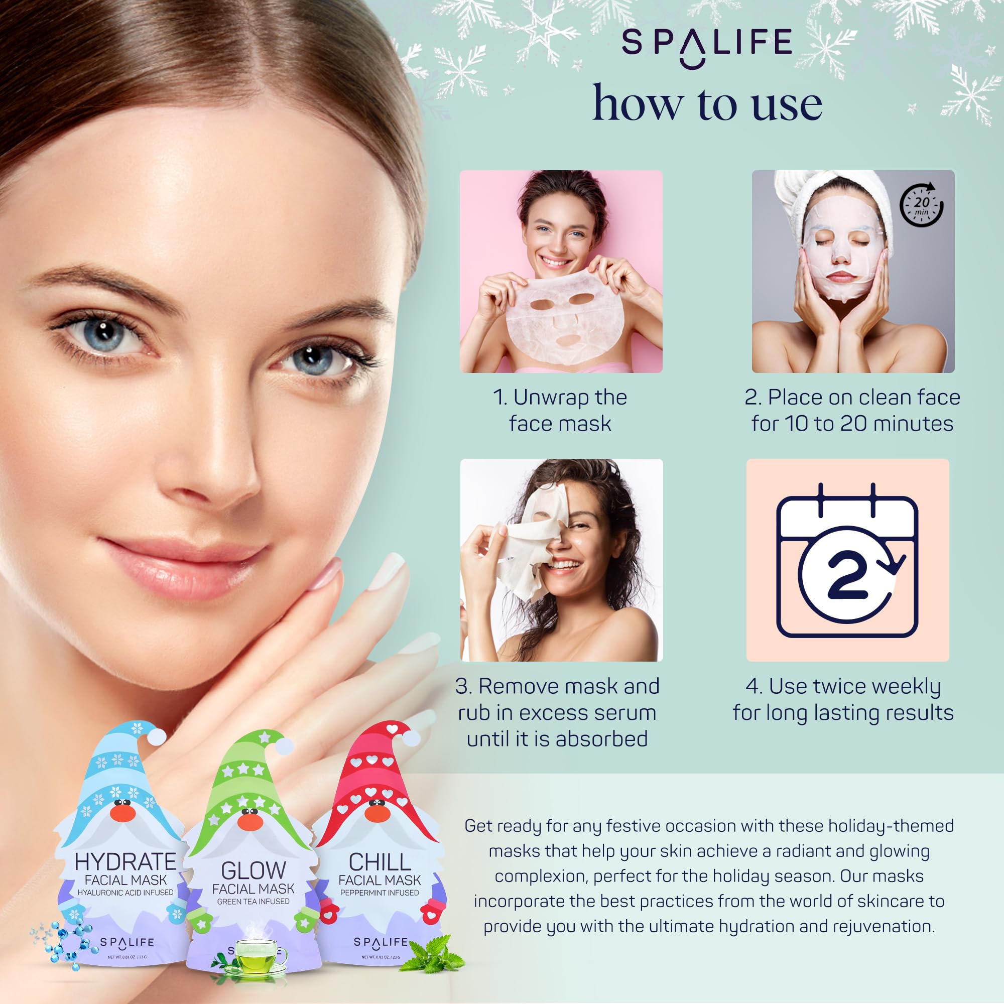 SpaLife holiday gift box enhances self-care moments and gifting occasions.