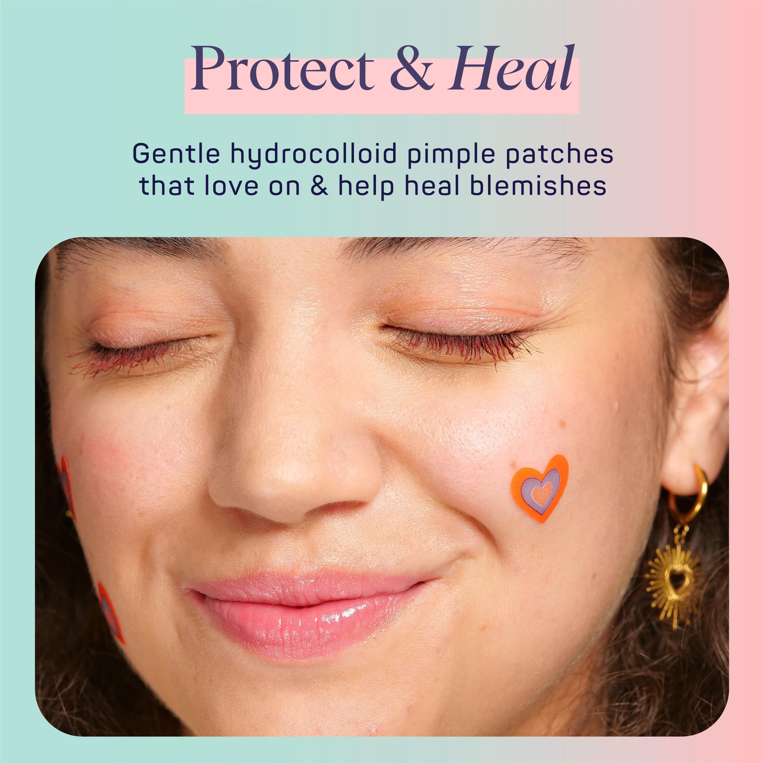 SpaLife patch on skin during sleep helps calm redness overnight