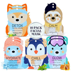 SpaLife Snow Buddies packaging, gift-ready for hydrated, glowing skin.