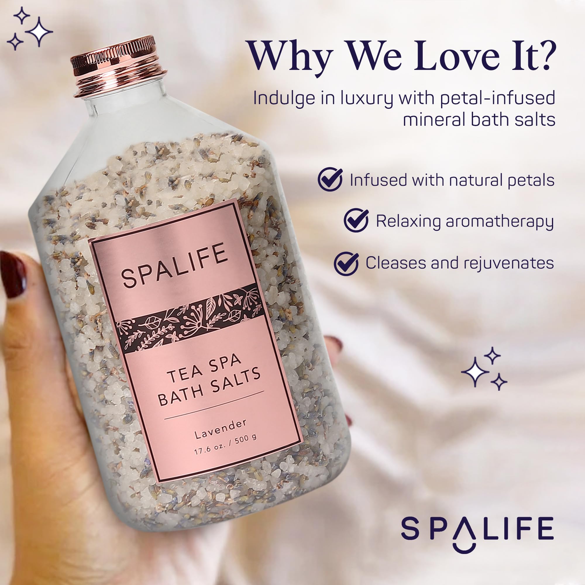 SpaLife Two-pack display shows the SpaLife set ready for relaxing rituals.