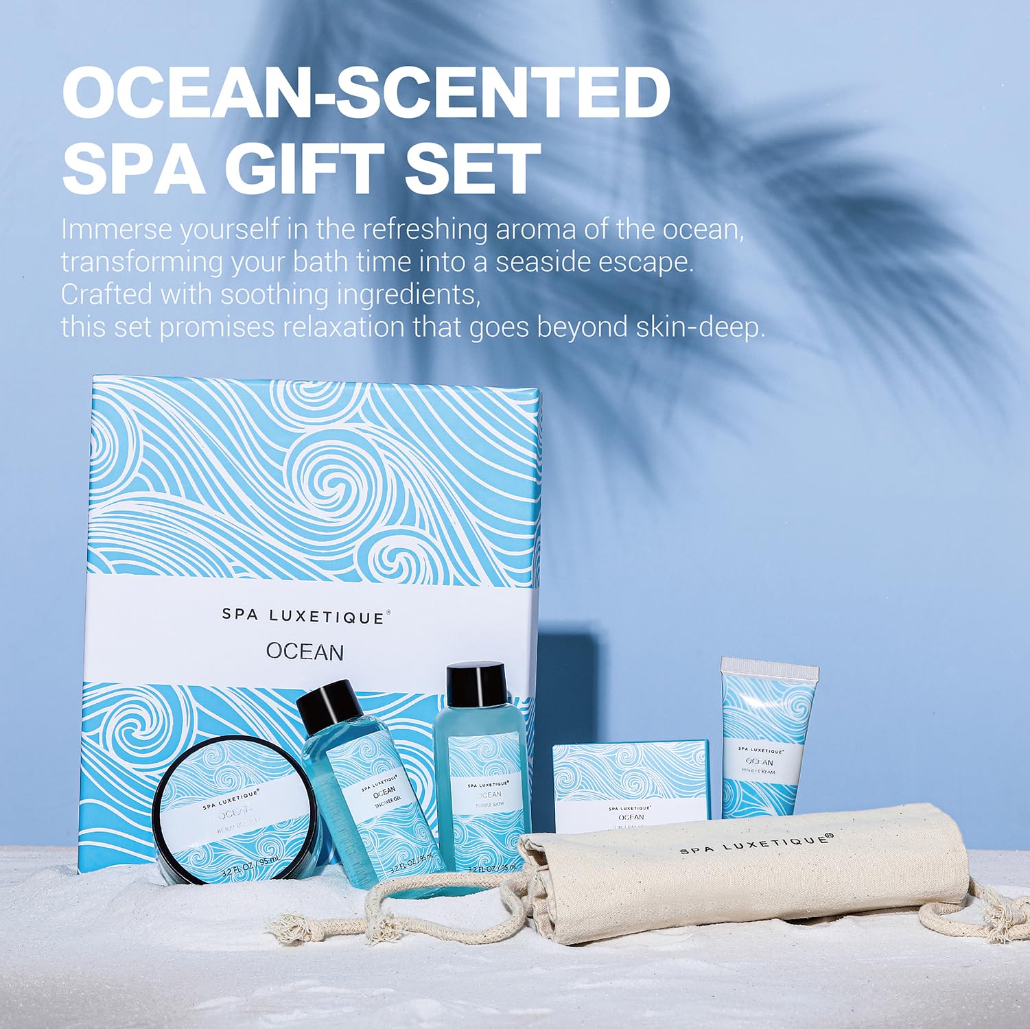 Spa Luxetique shower gel for refreshing cleanse and glow.