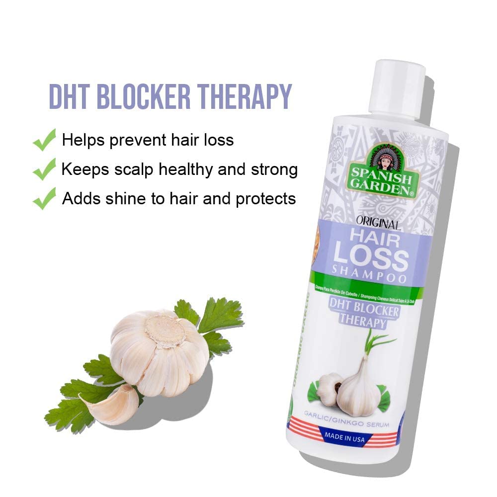 Spanish Garden Organic oils and vitamins image emphasizes moisturizing oils for hair vitality