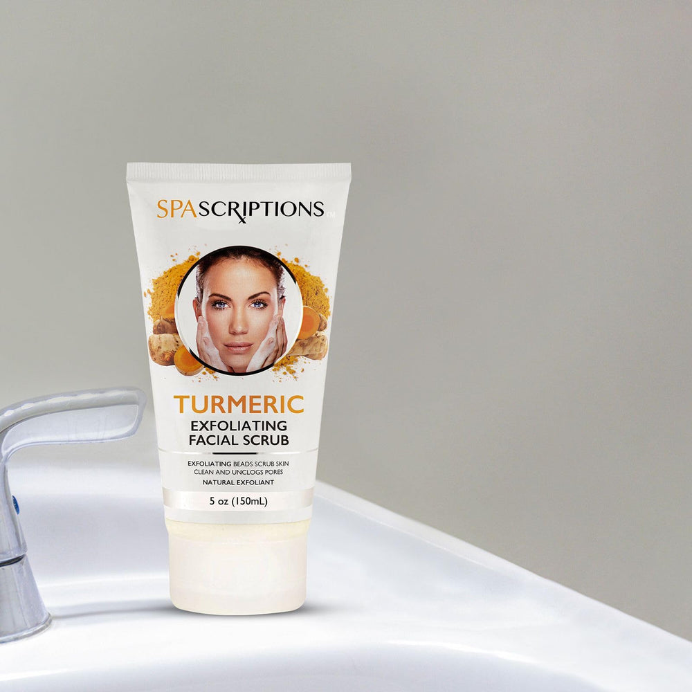 SpaScriptions Tea Tree ingredient close-up highlights clarifying properties for a refreshed complexion.