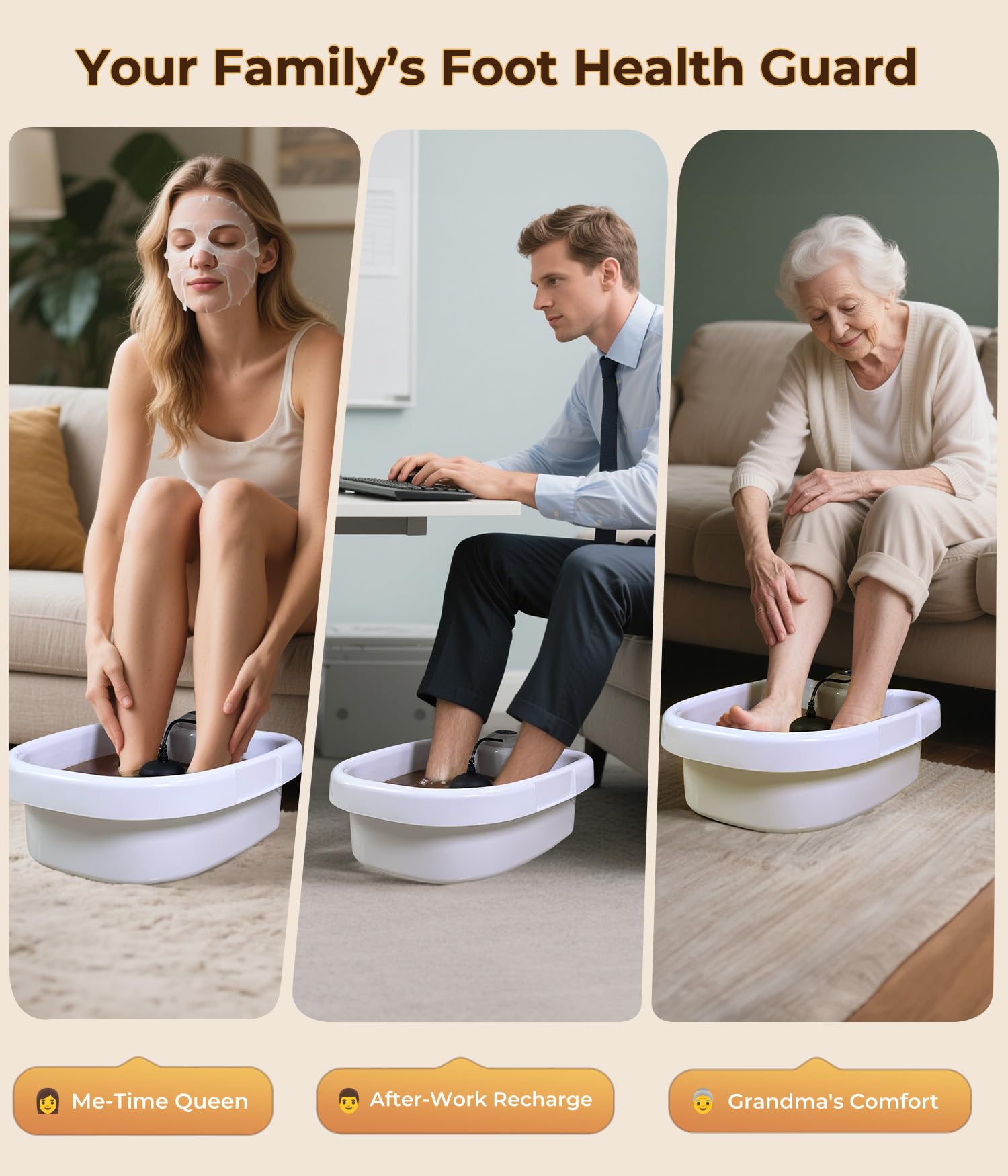 SPATOES BPA free durable basin for long lasting use