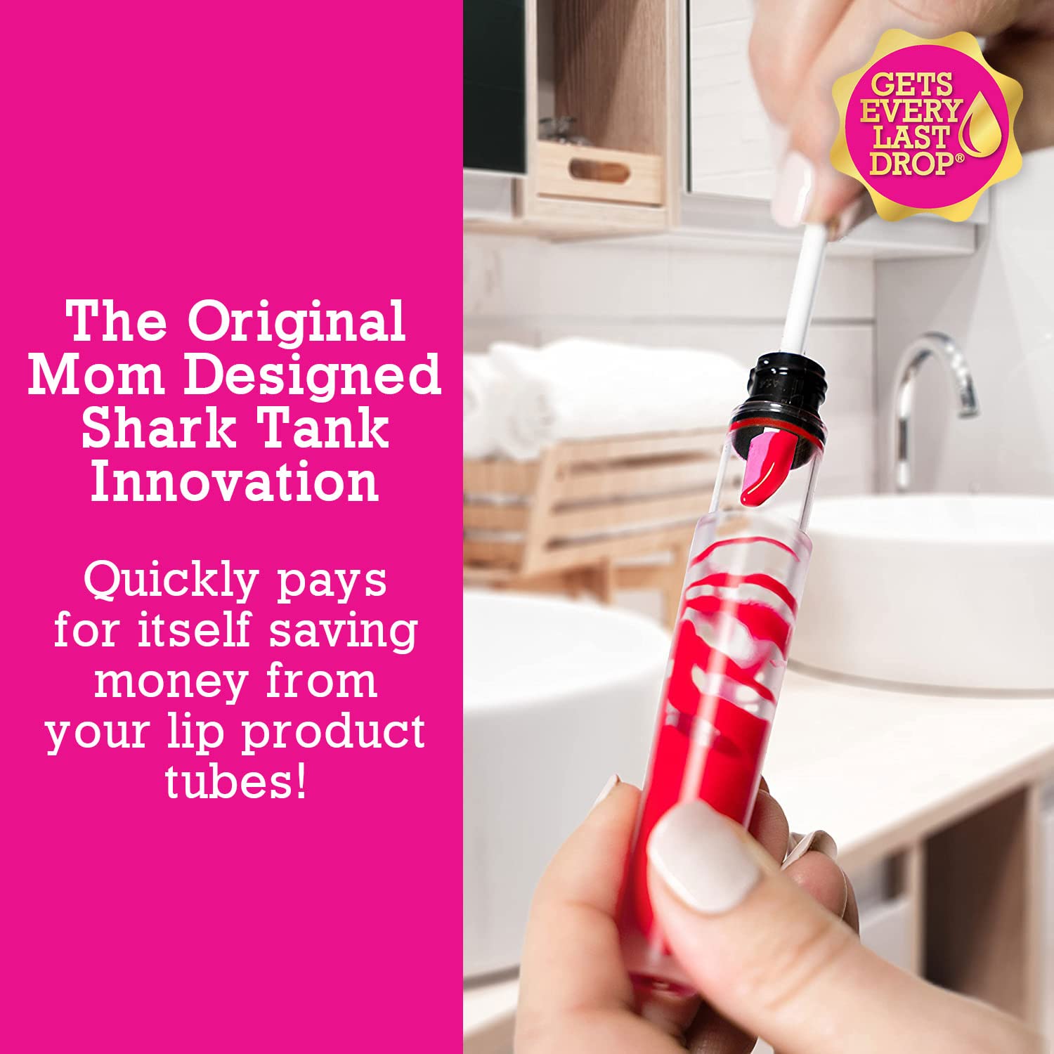 Spatty Daddy mini makeup spatula removes product from tight jars with precision.