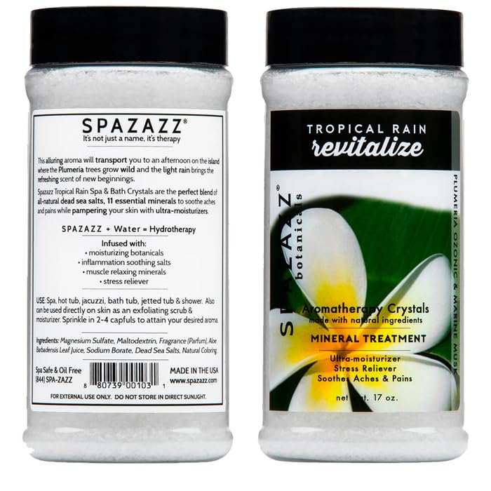 Spazazz 3-pack Honey Mango bath crystals for exotic sweetness.