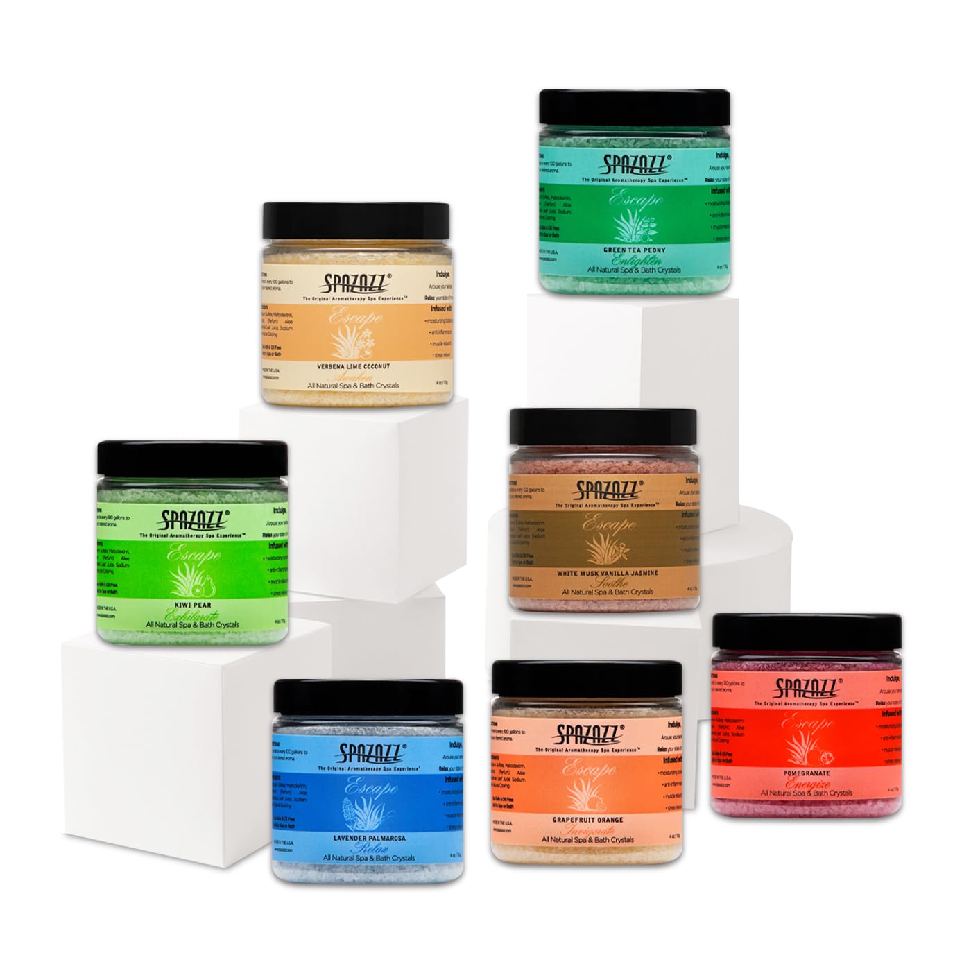Spazazz Grapefruit Orange salts to energize your bath ritual.