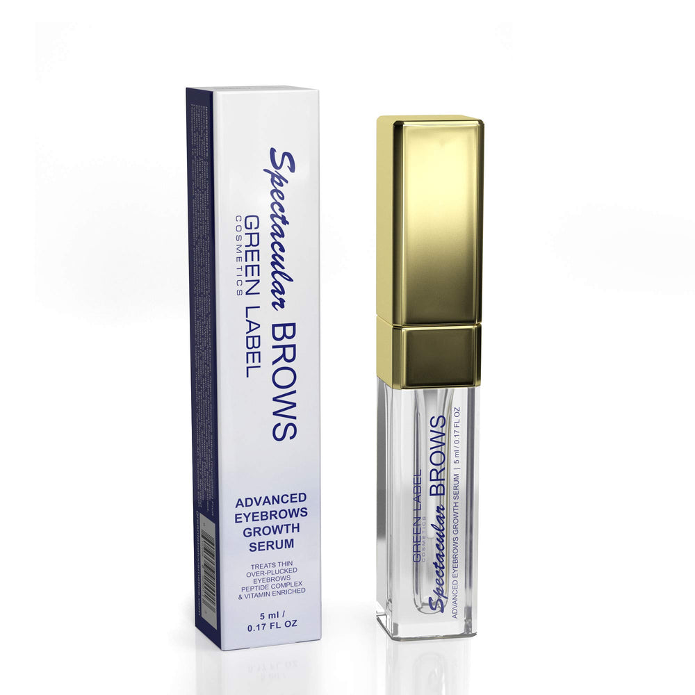Spectacular BROWS advanced peptide complex highlights brow strengthening ingredients