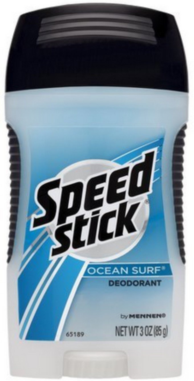 Speed Stick Ocean Surf clear solid deodorant for all-day freshness and quick-dry wear
