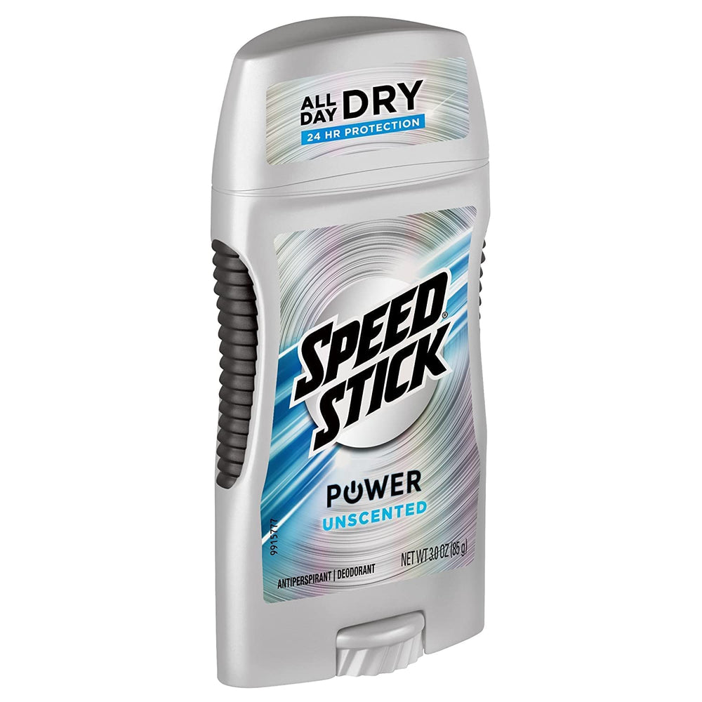 Speed Stick freshness image conveys ongoing underarm comfort.