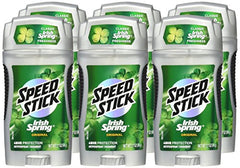 Speed Stick Irish Spring Original stick-application demonstrates smooth glide.