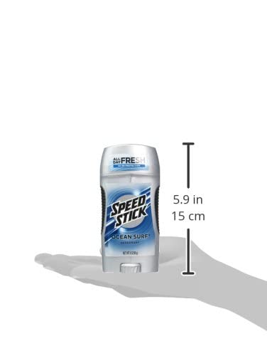 Speed Stick Ocean Surf refreshing scent close-up with oceanic notes