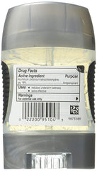 Speed Stick Power Clear Gel twist-up dispense closeup shows precise, easy application.