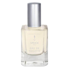 Speick Men Eau de Toilette bottle shows fresh herbal aroma for daily confidence
