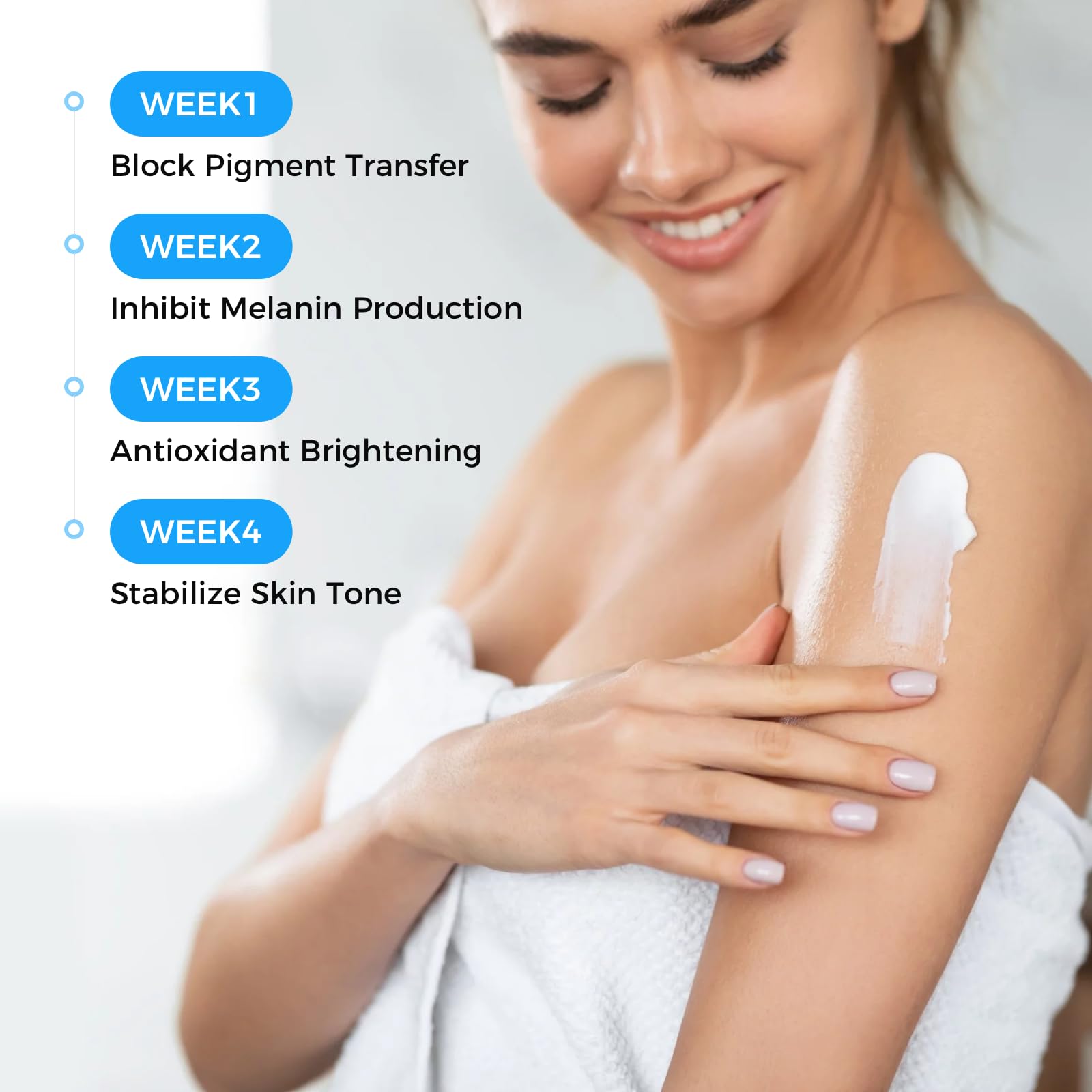 Sperandi daily-care formula promoting gentle, safe skin brightening.
