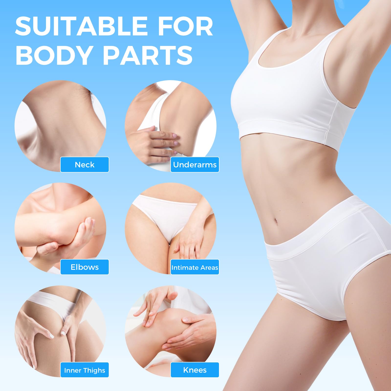 Sperandi elbows and knees care for even skin tone.