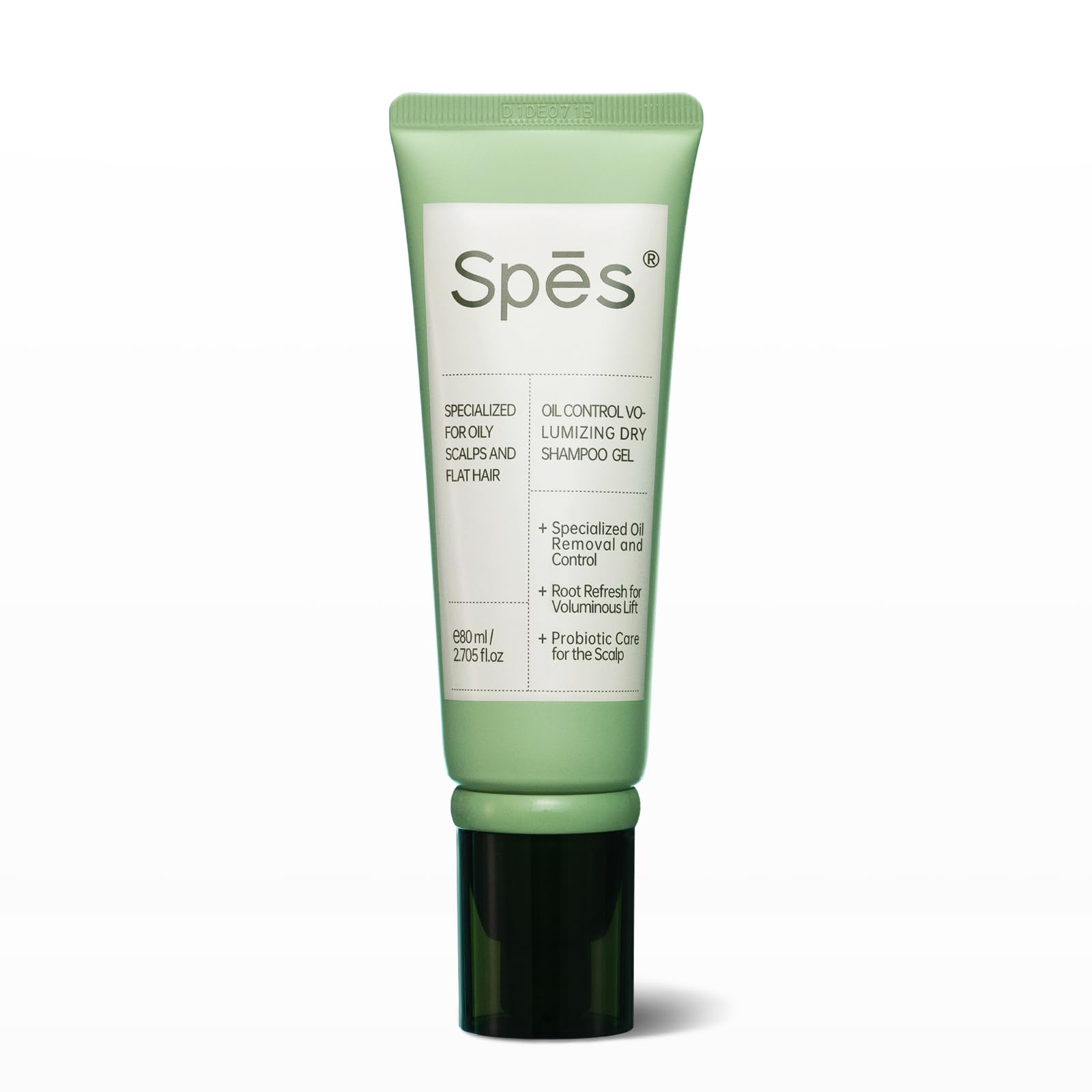 Spes dry shampoo supports healthier looking hair with plant oils