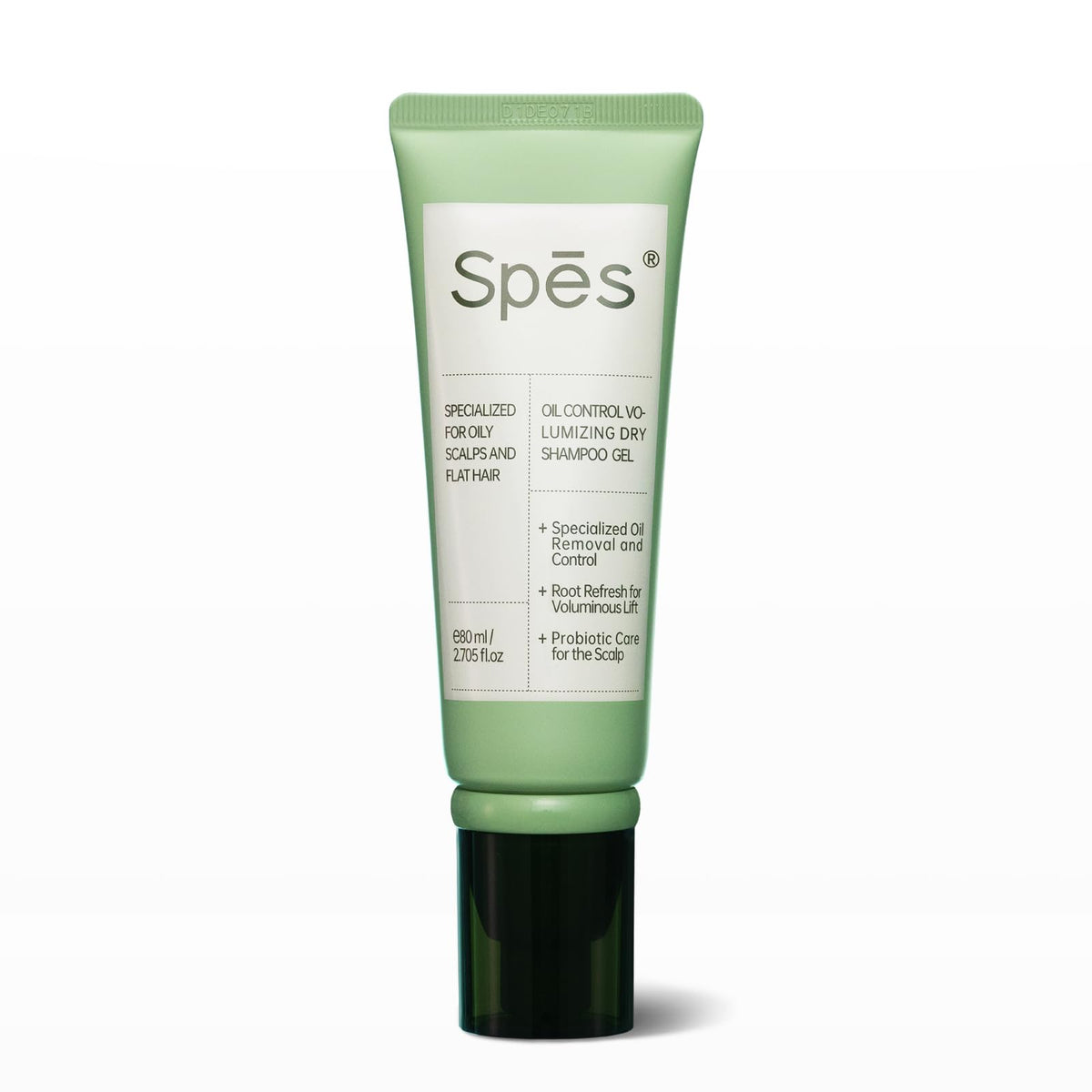 Spes dry shampoo second generation gel bottle refreshing oily roots and boosting volume
