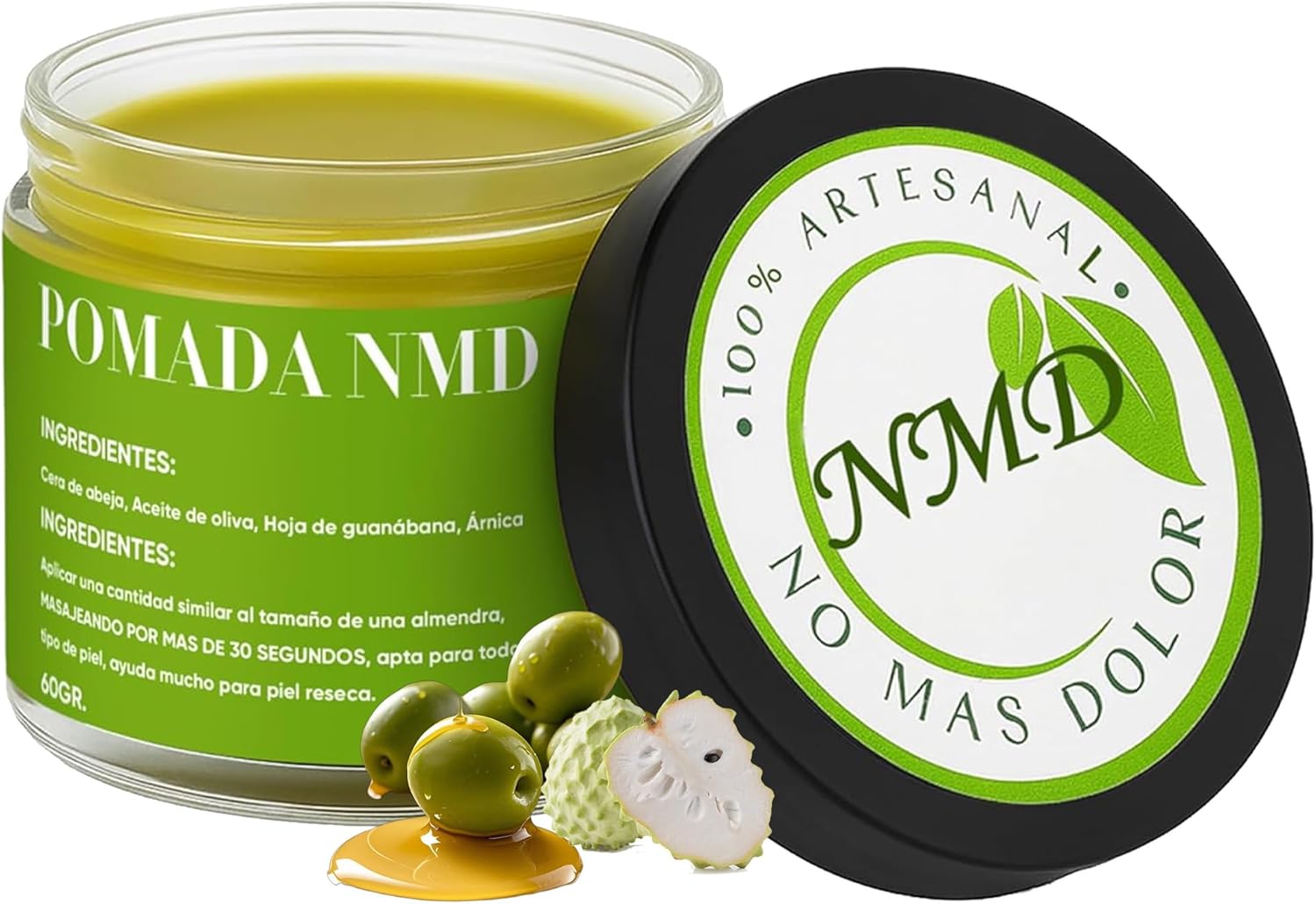 SPIANEST NMD Pain Ointment Jar highlights natural ingredients for soothing muscles after workouts.