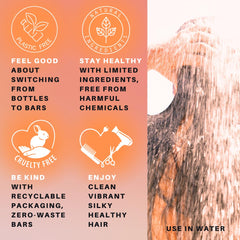 SpiraLeaf hair lather closeup: rich foam demonstrates effective cleansing.