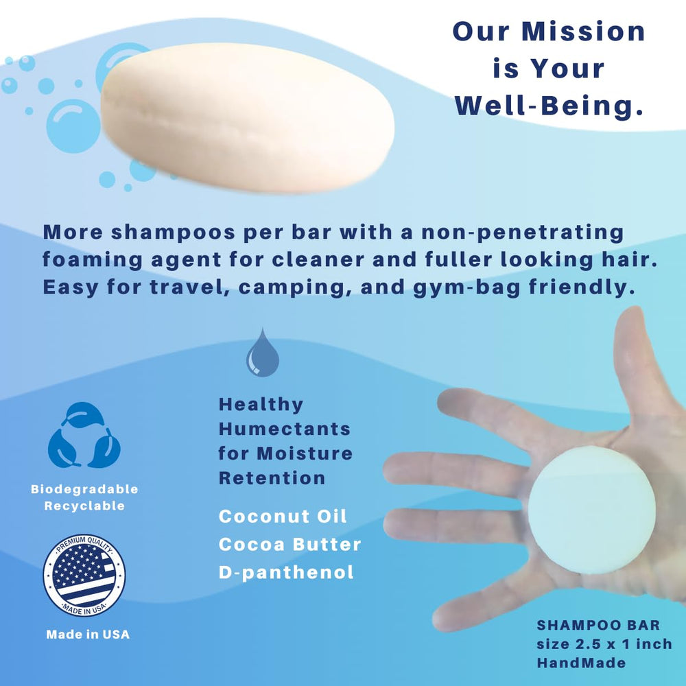 Spiraleaf made-in-USA shampoo bars symbolizing artisan craftsmanship.
