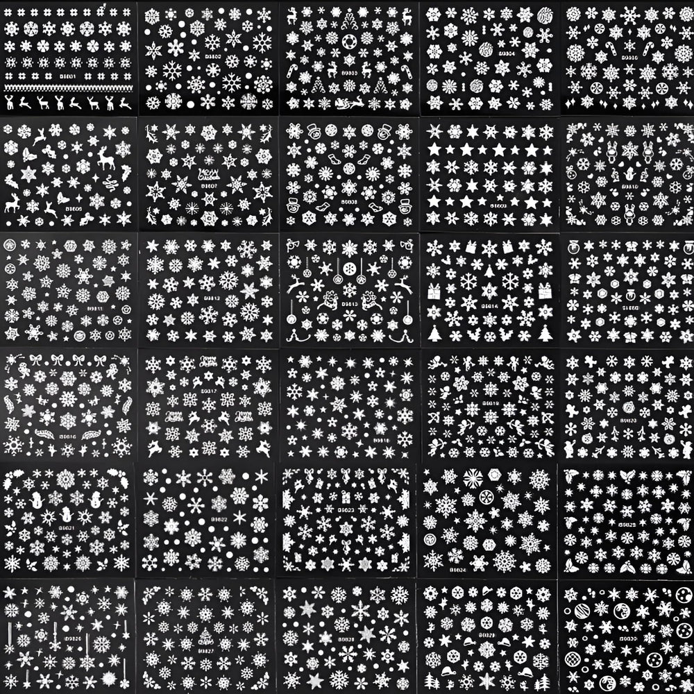 SPLOCUDU nail art stickers kit for home and salon.