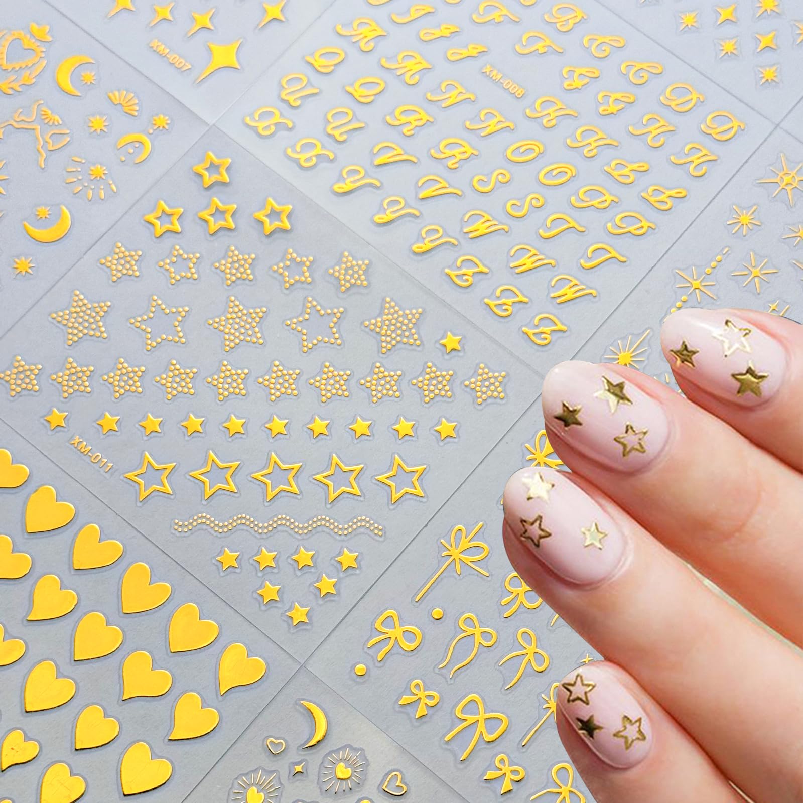 SPLOCUDU nail stickers for decorating phone cases and crafts