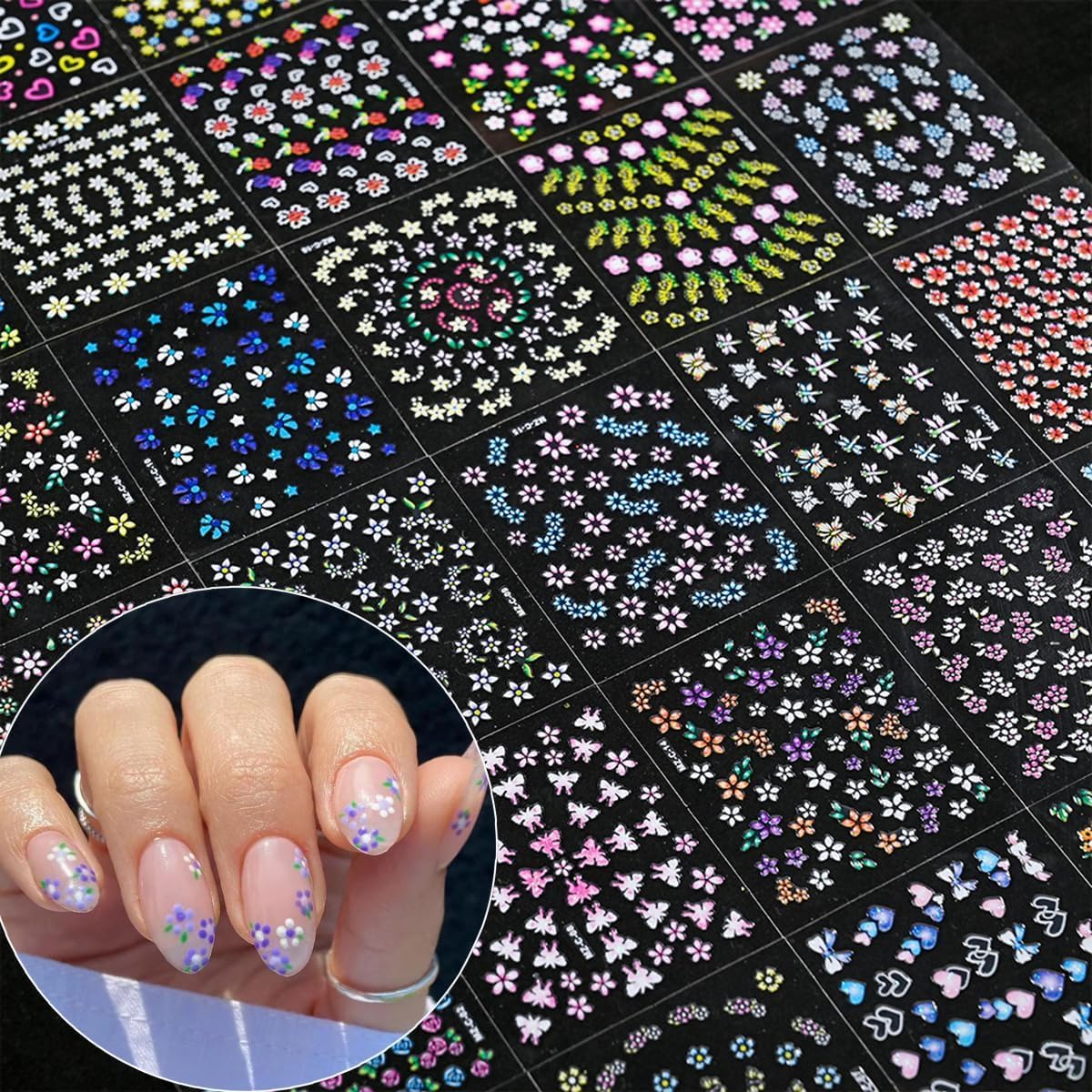 SPLOCUDU self-adhesive decals simplify easy nail application