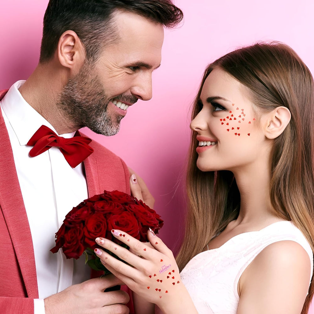 SPLOCUDU 8 sheets provide variety, enabling multiple heart designs per manicure