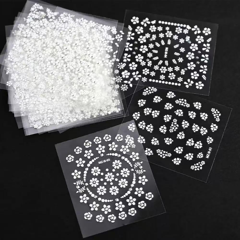 SPLOCUDU flower sticker set enhances DIY manicure with easy application