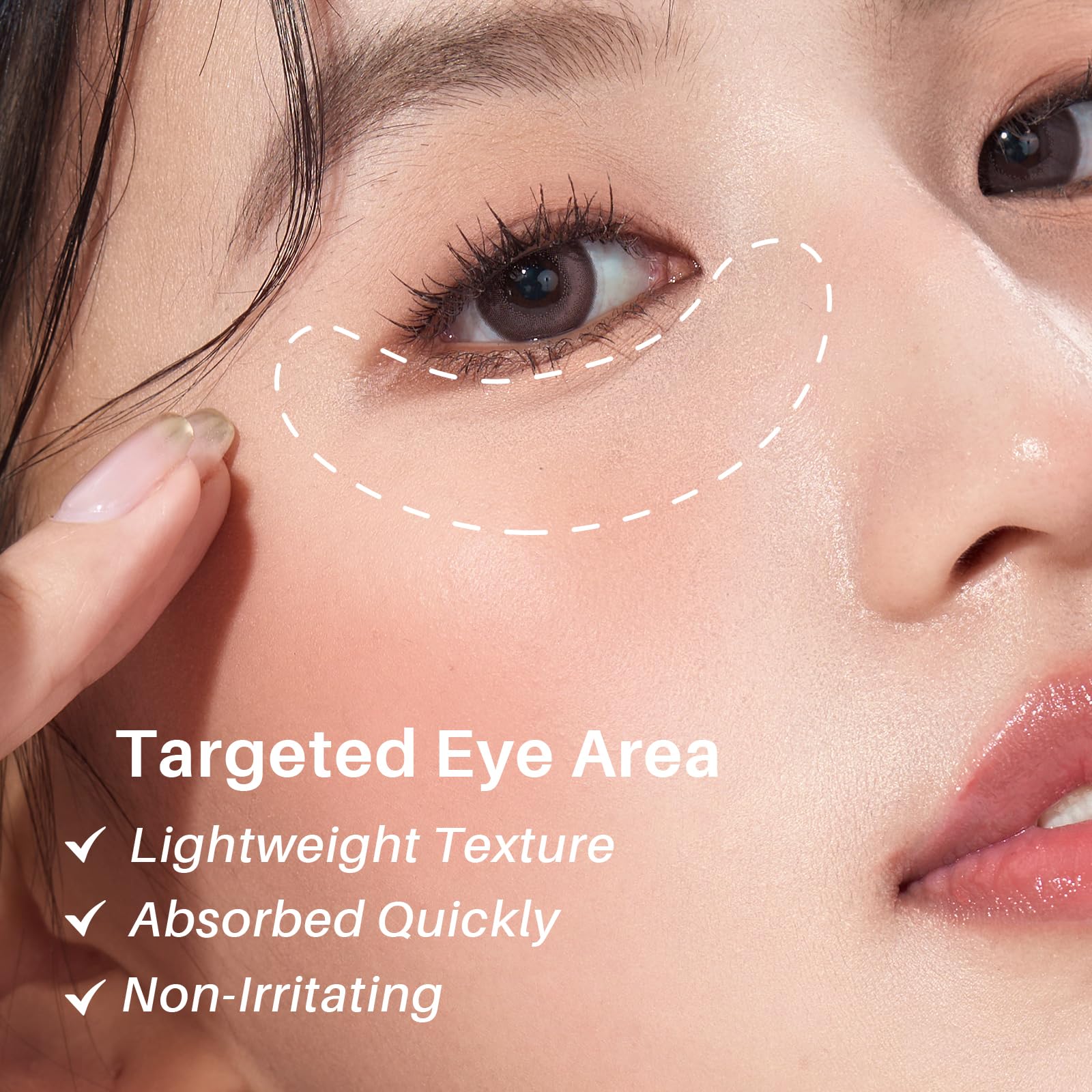 Caffeine, retinol, squalane and peptides power a potent 4-in-1 formula