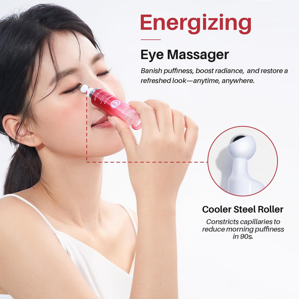 SPODARE lightweight formula absorbs quickly around the eyes.