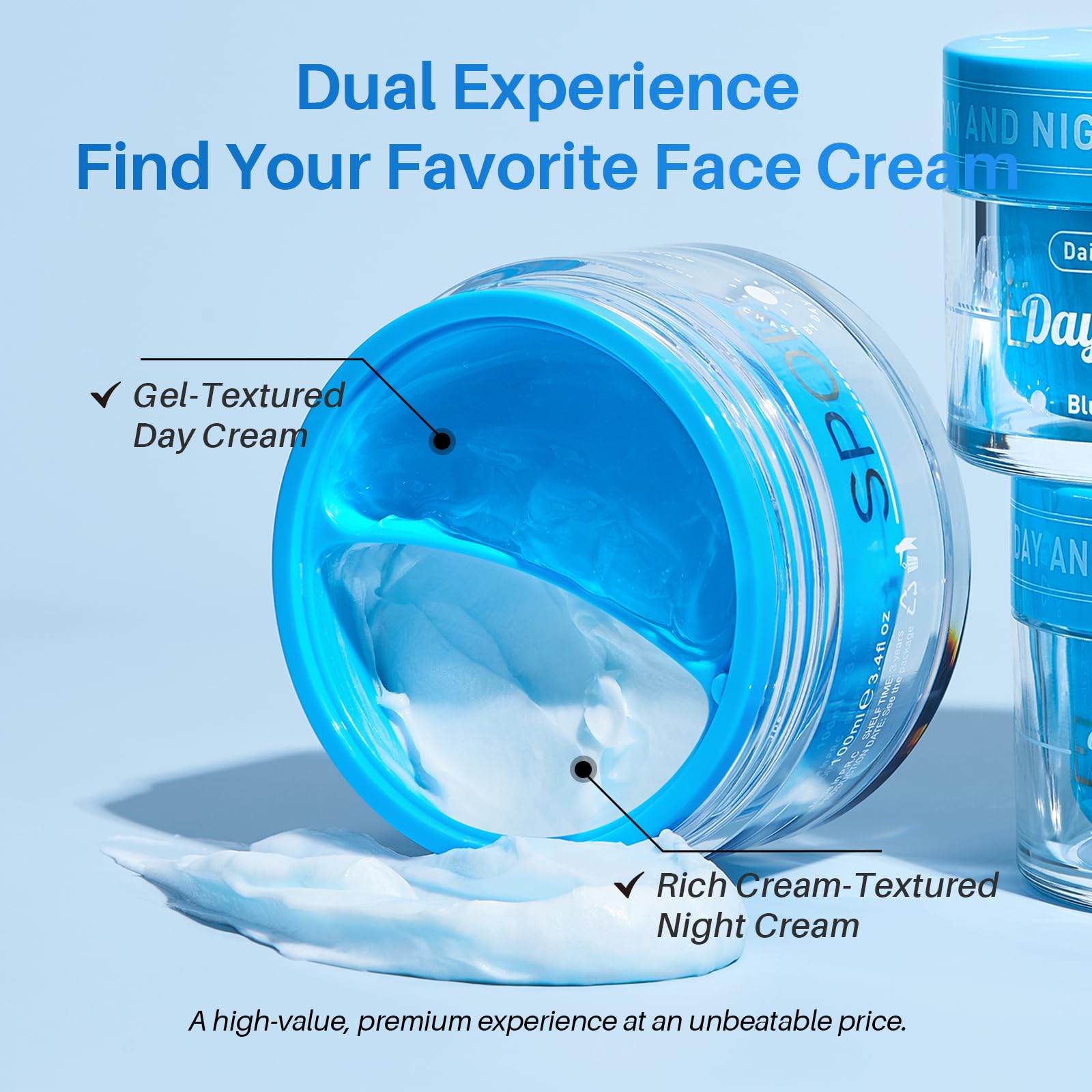 SPODARE night cream panthenol jar highlights deep hydration and barrier support.