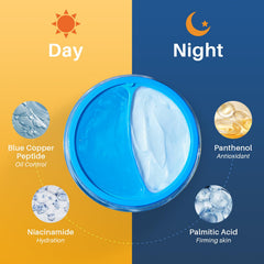SPODARE 2x1.7 oz packaging displays a complete day and night duo.