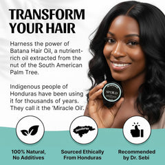 Spoild Batana Oil texture melting in warmth demonstrates natural consistency.