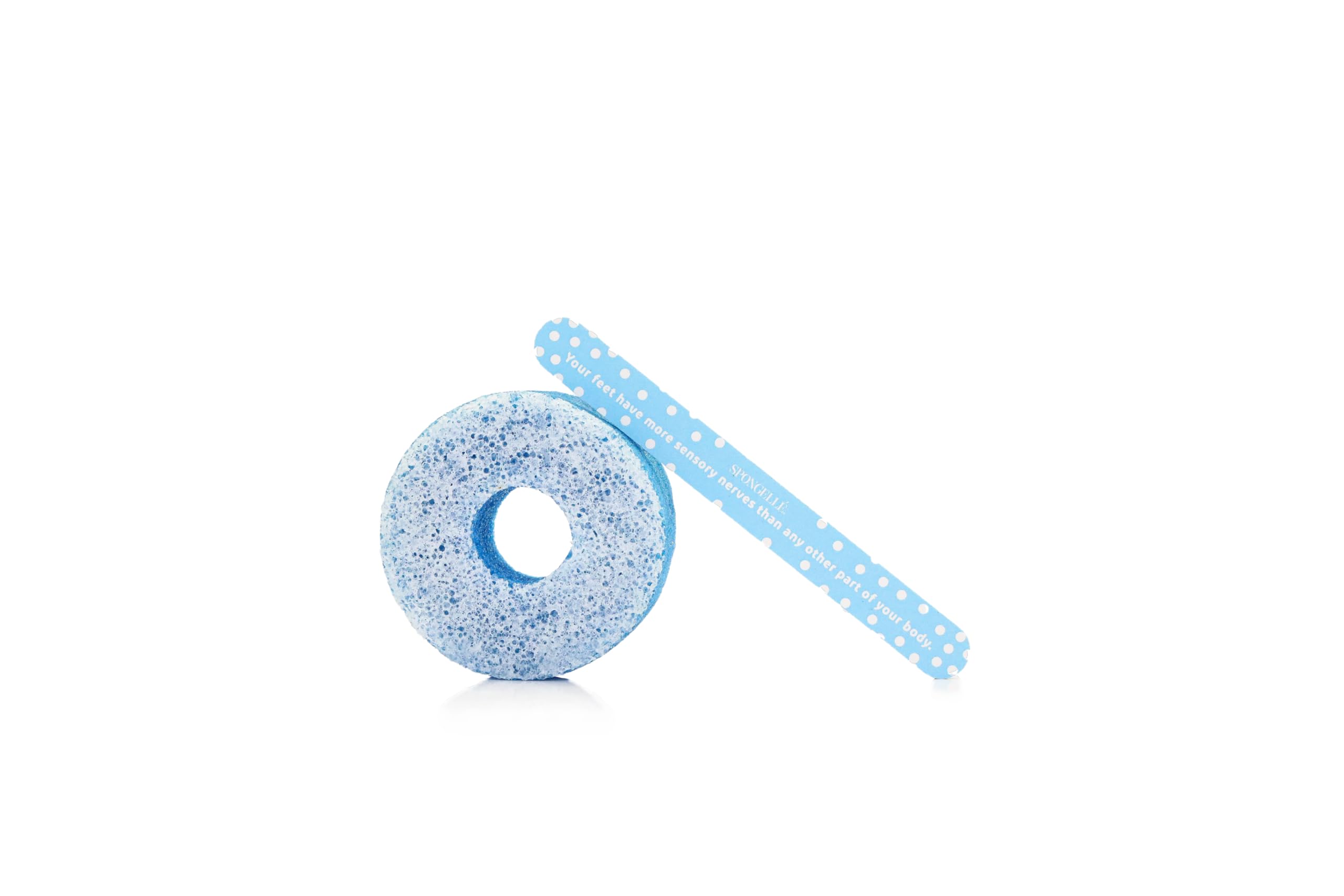 Spongellé Cotton Candy PediPOP travel-friendly design for on-the-go pedicures.