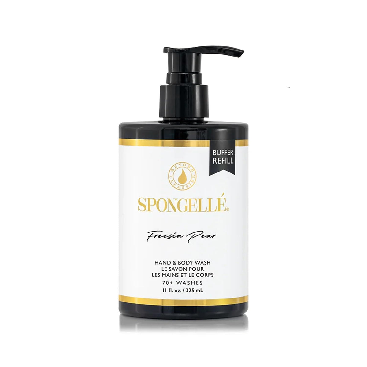 SPONGELLÉ Freesia Pear Body Wash bottle for daily cleansing and subtle hydration.