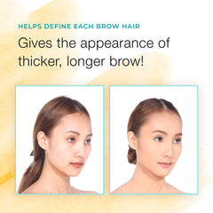 Sport Cosmetics natural black brow color delivers long-lasting definition.