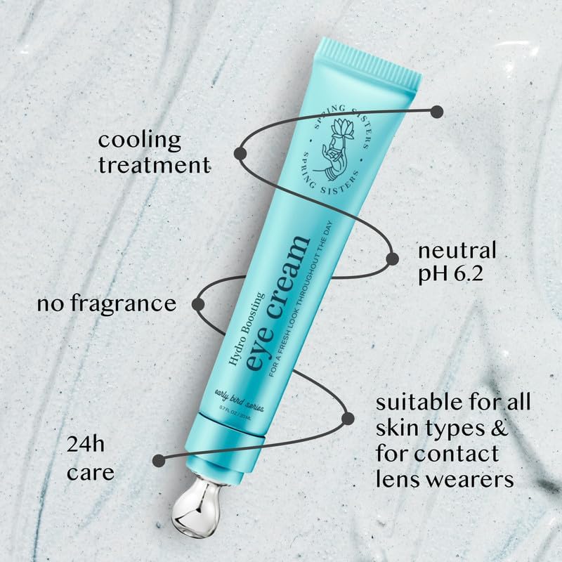 Spring Sisters caffeine-niacinamide formula energizes under-eye skin