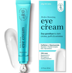 Spring Sisters under eye cream with cooling roller for fast puffy eye relief
