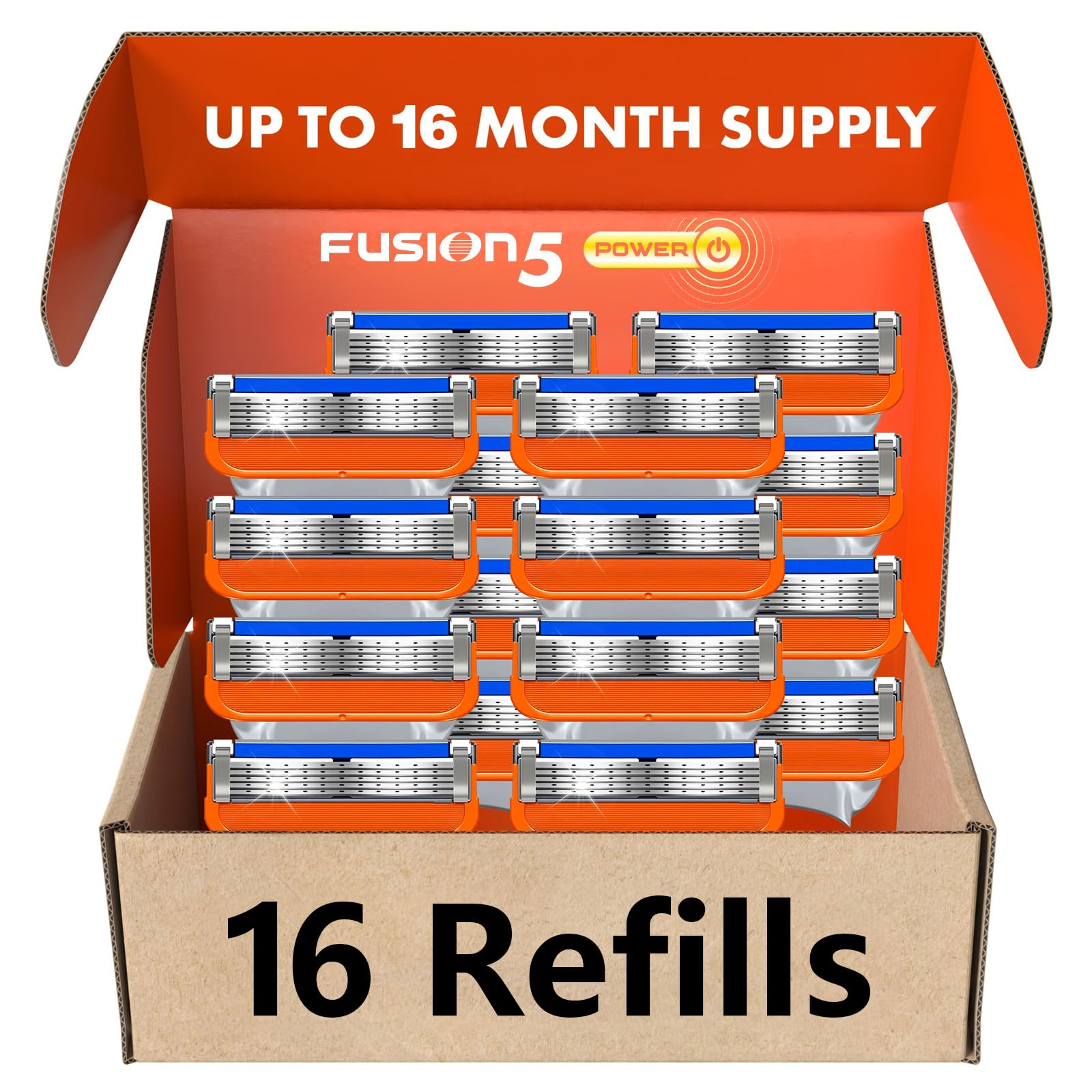 Spzfof Fusion 5 refill pack for a smooth, close shave