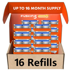 Spzfof Fusion 5 refill pack for a smooth, close shave